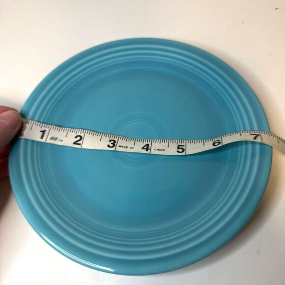 Vintage Fiesta Turquoise Salad Plate 7” - Picture 4 of 4